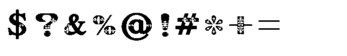 Shree Devanagari 4965 Font OTHER CHARS
