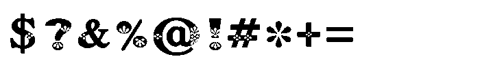 Shree Devanagari 4966 Font OTHER CHARS