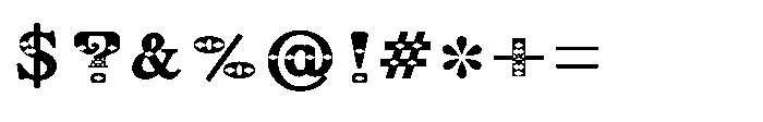 Shree Devanagari 4967 Font OTHER CHARS