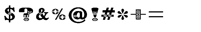 Shree Devanagari 4968 Font OTHER CHARS