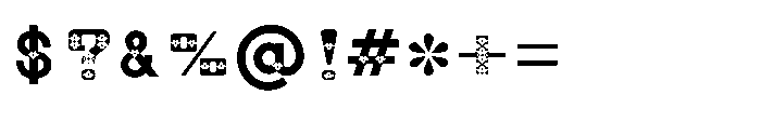Shree Devanagari 4969 Font OTHER CHARS