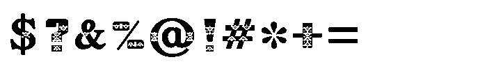 Shree Devanagari 4970 Font OTHER CHARS