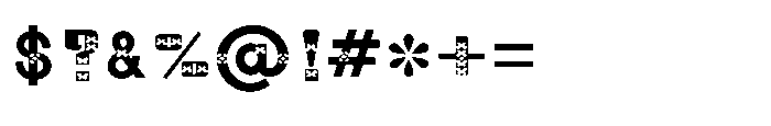 Shree Devanagari 4971 Font OTHER CHARS