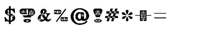 Shree Devanagari 4974 Font OTHER CHARS