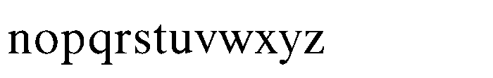 Shree Devanagari 4980 Font LOWERCASE