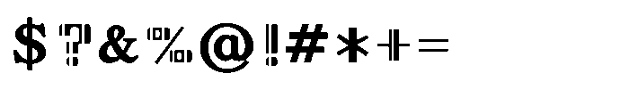 Shree Devanagari 4984 Font OTHER CHARS