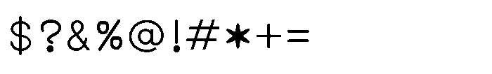 Shree Devanagari 4985 Font OTHER CHARS