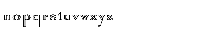Shree Devanagari 4986 Font LOWERCASE