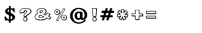 Shree Devanagari 4988 Font OTHER CHARS