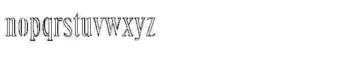 Shree Devanagari 4988 Font LOWERCASE