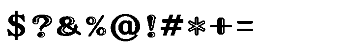 Shree Devanagari 4989 Font OTHER CHARS