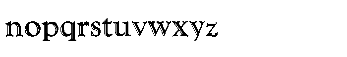 Shree Devanagari 4989 Font LOWERCASE