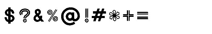Shree Devanagari 4990 Font OTHER CHARS