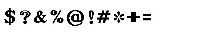 Shree Devanagari 4995 Font OTHER CHARS