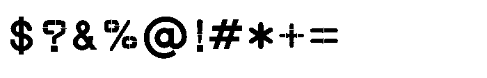 Shree Devanagari 4998 Font OTHER CHARS