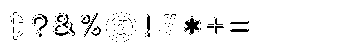 Shree Devanagari 4999 Font OTHER CHARS