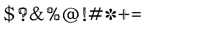 Shree Devanagari 5000 Font OTHER CHARS
