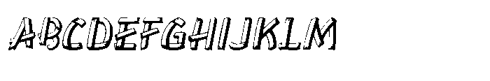 Shree Devanagari 5001 Italic Font UPPERCASE