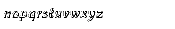 Shree Devanagari 5001 Italic Font LOWERCASE
