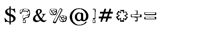Shree Devanagari 5001 Font OTHER CHARS