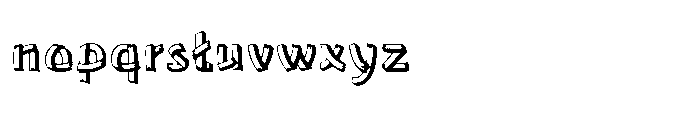 Shree Devanagari 5001 Font LOWERCASE
