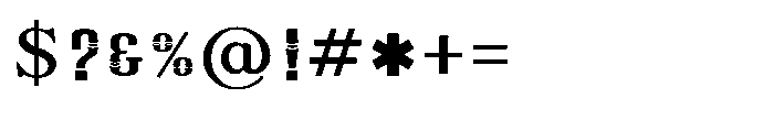 Shree Devanagari 5003 Font OTHER CHARS