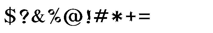 Shree Devanagari 5005 Font OTHER CHARS