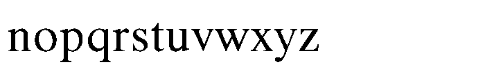Shree Devanagari 5005 Font LOWERCASE