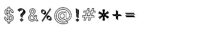 Shree Devanagari 5006 Font OTHER CHARS