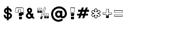 Shree Devanagari 5030 Font OTHER CHARS