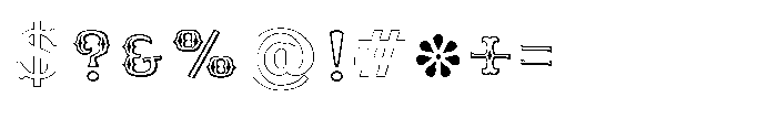 Shree Devanagari 5047 Font OTHER CHARS