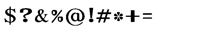 Shree Devanagari 5080 Font OTHER CHARS
