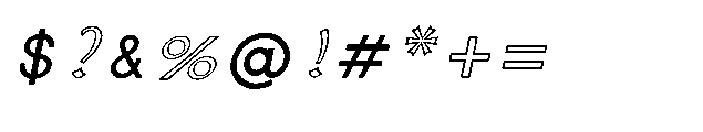 Shree Devanagari 5615 Italic Font OTHER CHARS