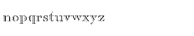 Shree Devanagari 5615 Font LOWERCASE