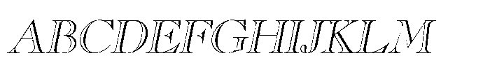 Shree Devanagari 5636 Italic Font UPPERCASE