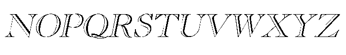 Shree Devanagari 5636 Italic Font UPPERCASE