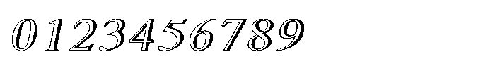 Shree Devanagari 5642 Italic Font OTHER CHARS