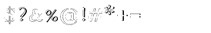 Shree Devanagari 5642 Font OTHER CHARS