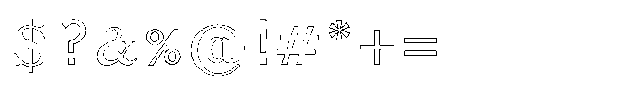 Shree Devanagari 5654 Font OTHER CHARS