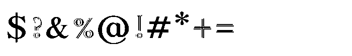 Shree Devanagari 5655 Font OTHER CHARS
