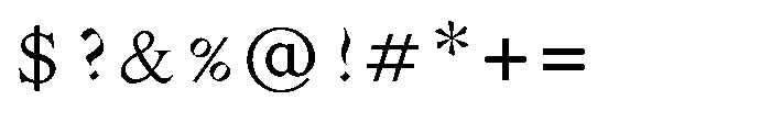 Shree Devanagari 5668 Font OTHER CHARS