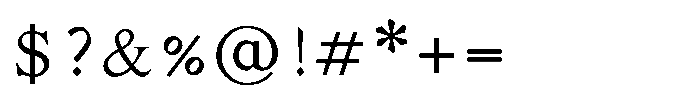Shree Devanagari 5683 Font OTHER CHARS