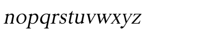 Shree Devanagari 5915 Italic Font LOWERCASE