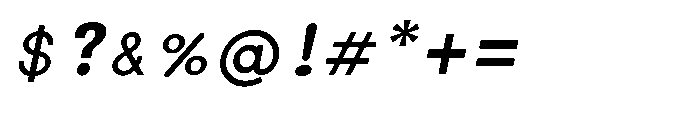Shree Devanagari 5975 Bold Italic Font OTHER CHARS