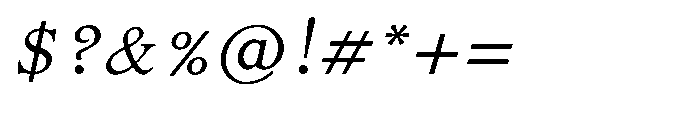 Shree Devanagari 5981 Font OTHER CHARS