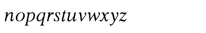 Shree Devanagari 5981 Font LOWERCASE