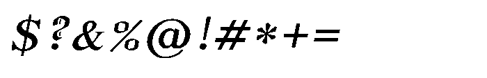 Shree Devanagari 6009 Italic Font OTHER CHARS