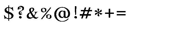 Shree Devanagari 6009 Font OTHER CHARS