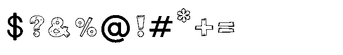 Shree Devanagari 6021 Font OTHER CHARS