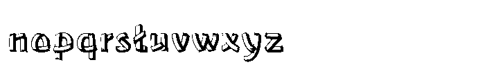 Shree Devanagari 6021 Font LOWERCASE